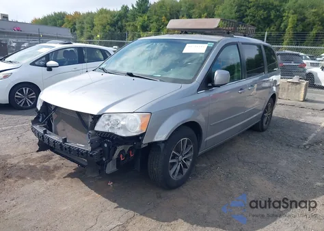 2017 Dodge Grand Caravan Sxt из США, поврежденный, VIN 2C4RDGCG1HR861590